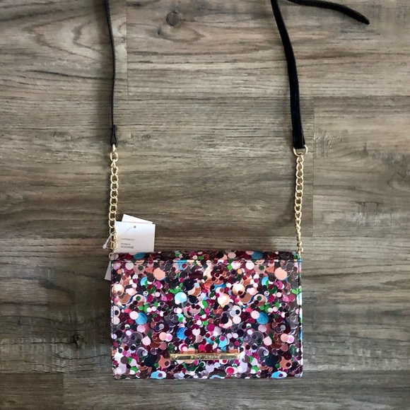 Betsey Johnson Bags Hp Nwt Betsy Johnson Confetti Crossbody Poshmark